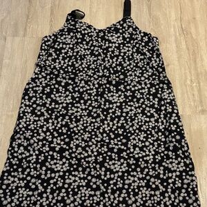 Joe Fresh Black and White Floral Dress